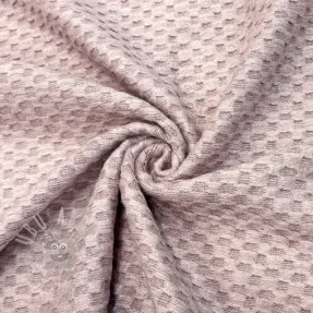 Knitted Angora honey rose