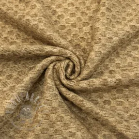 Knitted Angora honey beige