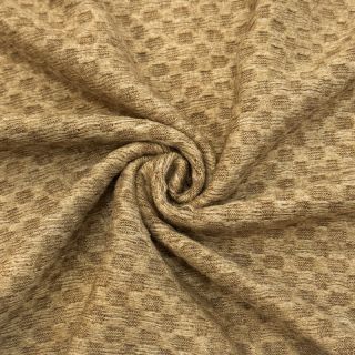 Knitted Angora honey beige