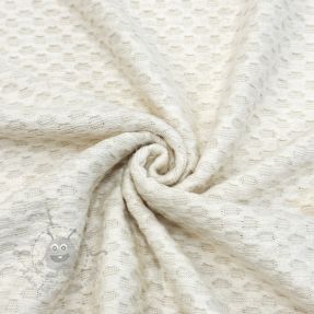 Knitted Angora honey off white