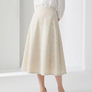 Cosy VELVET LUREX Stripe off white