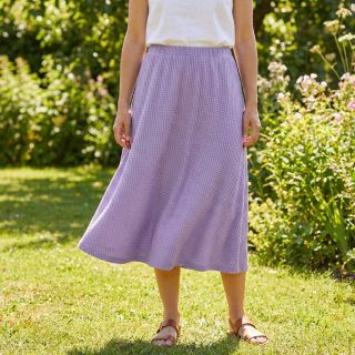 Knitted Angora honey lilac