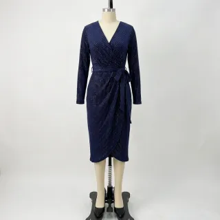 Cosy VELVET LUREX Stripe marine