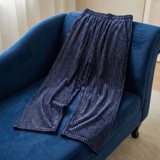 Cosy VELVET LUREX Stripe marine