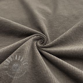 Corduroy 6W WASHED STRETCH stone