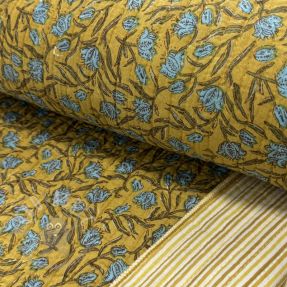 Cotton fabric QUILT Gange curcuma
