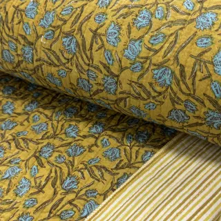 Cotton fabric QUILT Gange curcuma