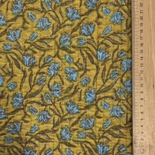 Cotton fabric QUILT Gange curcuma