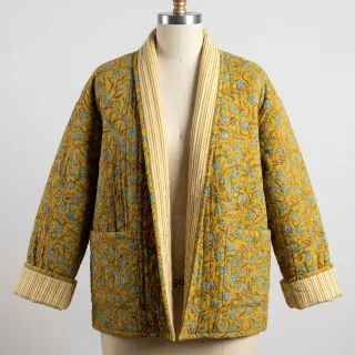 Cotton fabric QUILT Gange curcuma