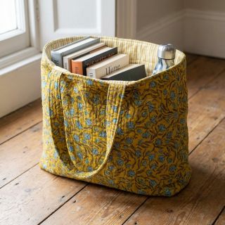 Cotton fabric QUILT Gange curcuma