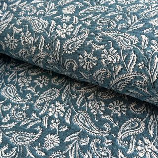 Decoration fabric jacquard Mumbai allover jade