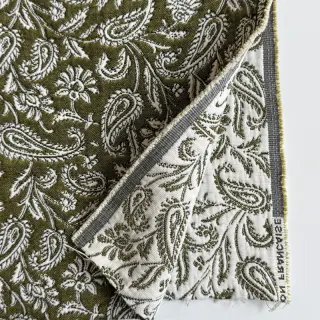 Decoration fabric jacquard Mumbai allover kaki
