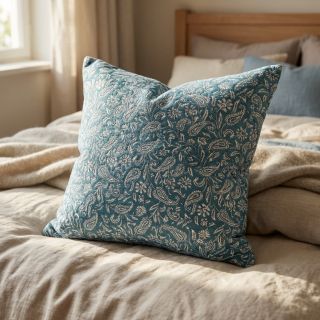 Decoration fabric jacquard Mumbai allover jade