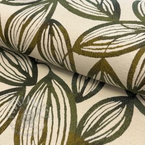 Decoration fabric jacquard Folia romarin