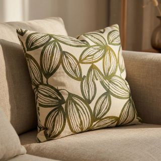 Decoration fabric jacquard Folia romarin