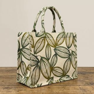 Decoration fabric jacquard Folia romarin