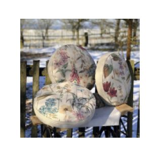 Decoration fabric Linenlook premium Flower Dreamy Field digital print