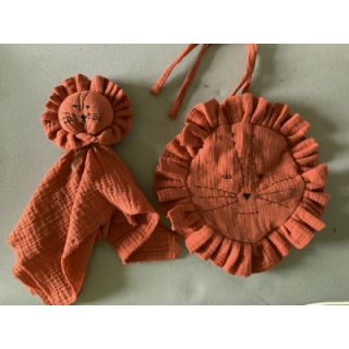 Double gauze/muslin terra ORGANIC