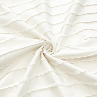 Jersey RUFFLES white