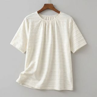 Jersey RUFFLES white