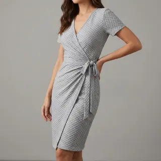 Knitted Angora honey light grey