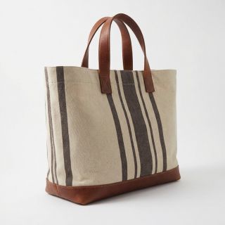 Decoration fabric Bernadette stripe coffee