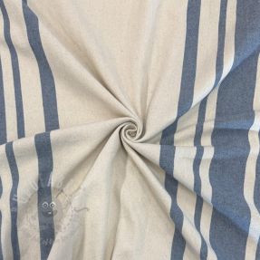 Decoration fabric Bernadette stripe denim