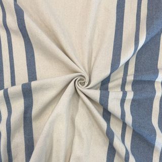 Decoration fabric Bernadette stripe denim