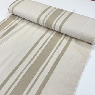 Decoration fabric Bernadette stripe ficelle