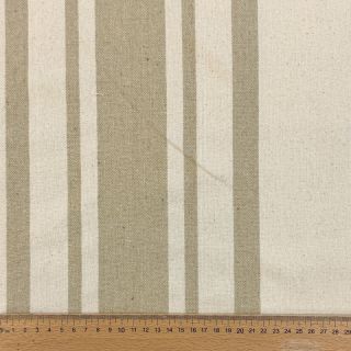 Decoration fabric Bernadette stripe ficelle