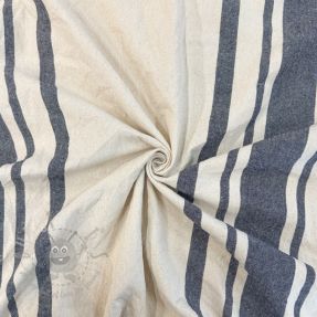 Decoration fabric Bernadette stripe indigo