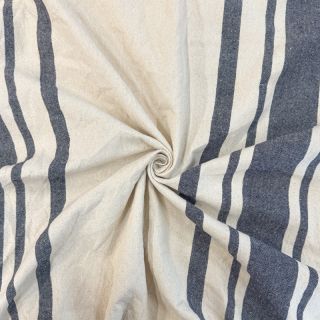 Decoration fabric Bernadette stripe indigo