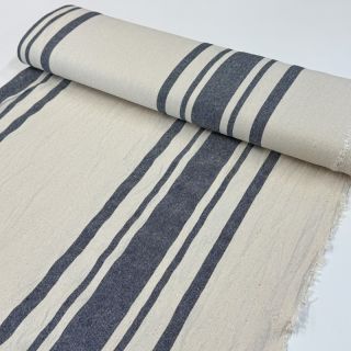 Decoration fabric Bernadette stripe indigo