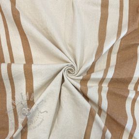 Decoration fabric Bernadette stripe peanut