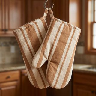 Decoration fabric Bernadette stripe peanut