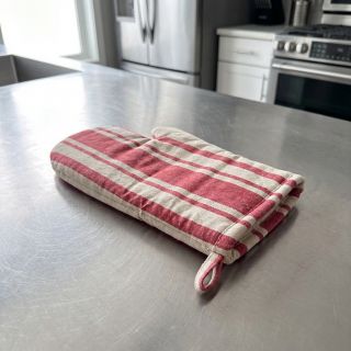 Decoration fabric Bernadette stripe rouge