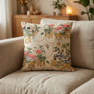 Decoration fabric GOBELIN premium Flamingo Luxury