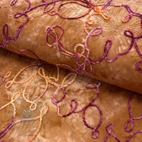 Cotton fabric TIE DYE Chenille ela design A