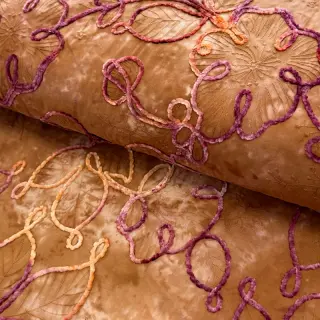 Cotton fabric TIE DYE Chenille ela design A