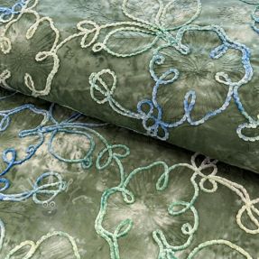 Cotton fabric TIE DYE Chenille ela design B