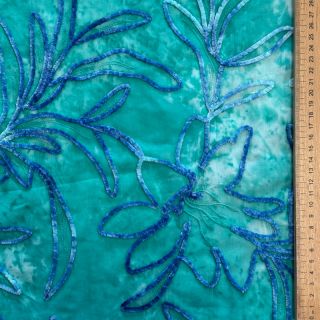 Cotton fabric TIE DYE Chenille manon design A