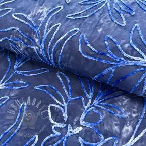 Cotton fabric TIE DYE Chenille manon design B