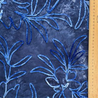 Cotton fabric TIE DYE Chenille manon design B