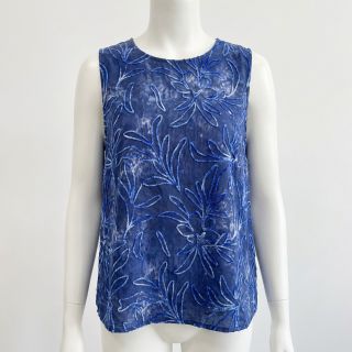 Cotton fabric TIE DYE Chenille manon design B