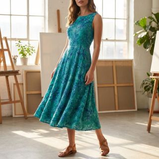 Cotton fabric TIE DYE Chenille manon design A