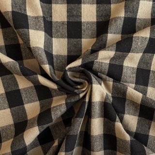 Decoration fabric Celestin lin noir