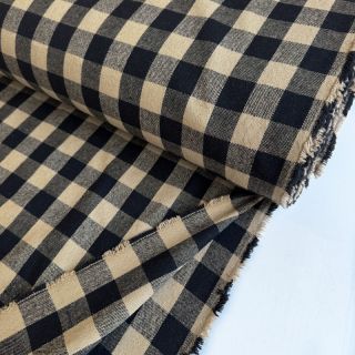 Decoration fabric Celestin lin noir