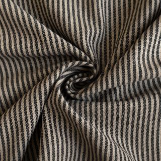 Decoration fabric Simone lin noir