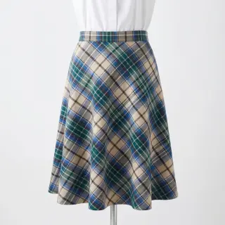 Cotton fabric YARN DYED CHECK BRUSHED blue