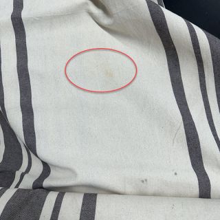 Decoration fabric Bernadette stripe coffee 2nd class